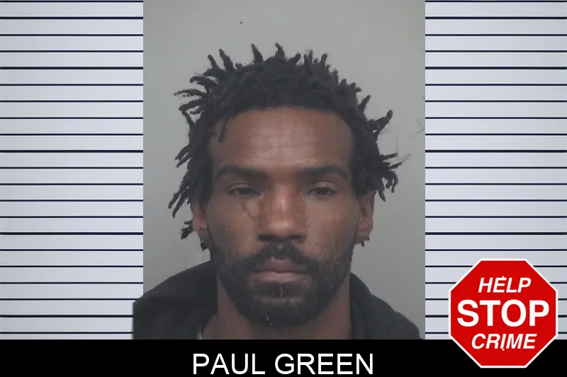 Paul Green mugshot
