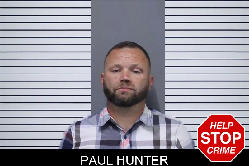 Paul Hunter mugshot