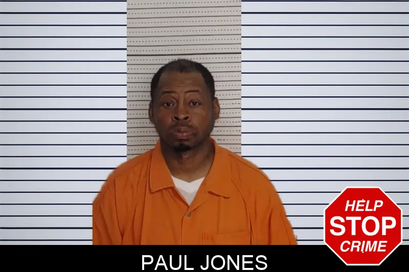 Paul Jones mugshot