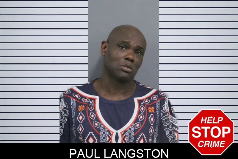 Paul Langston mugshot