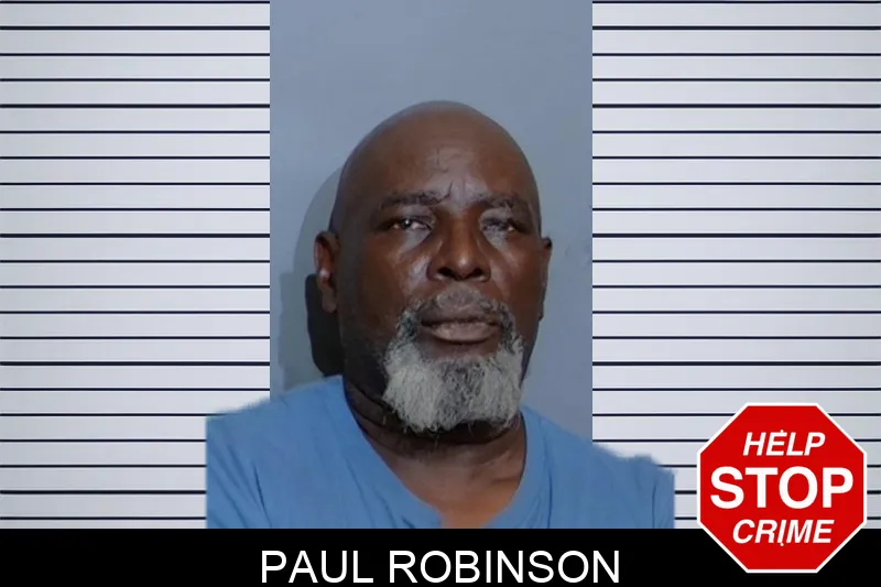 Paul Robinson mugshot