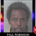 Paul Robinson mugshot