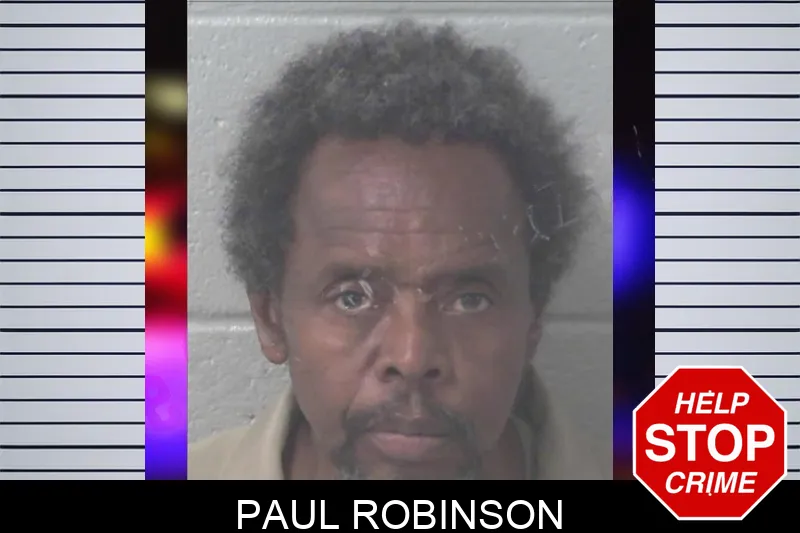 Paul Robinson mugshot
