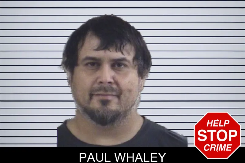 Paul Whaley mugshot