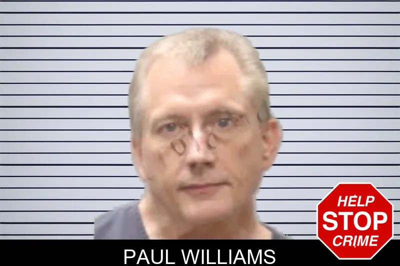 Paul Williams mugshot