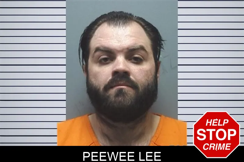 Peewee Lee mugshot