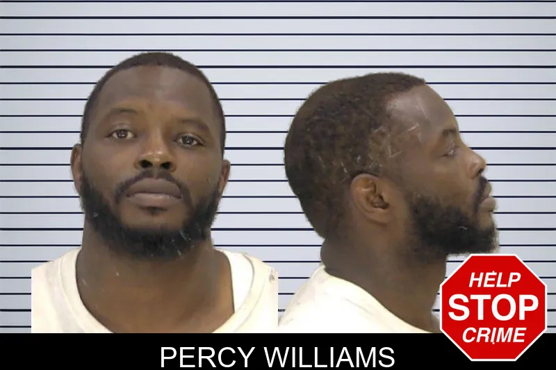 Percy Williams mugshot