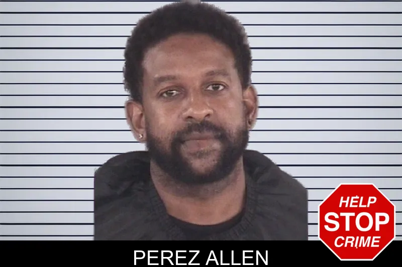 Perez Allen mugshot