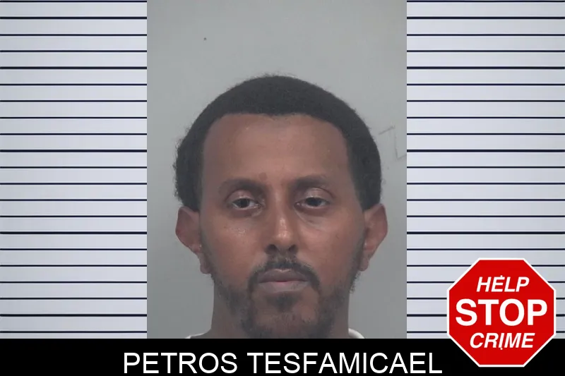 Petros Tesfamicael mugshot