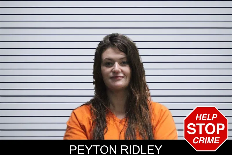 Peyton Ridley mugshot