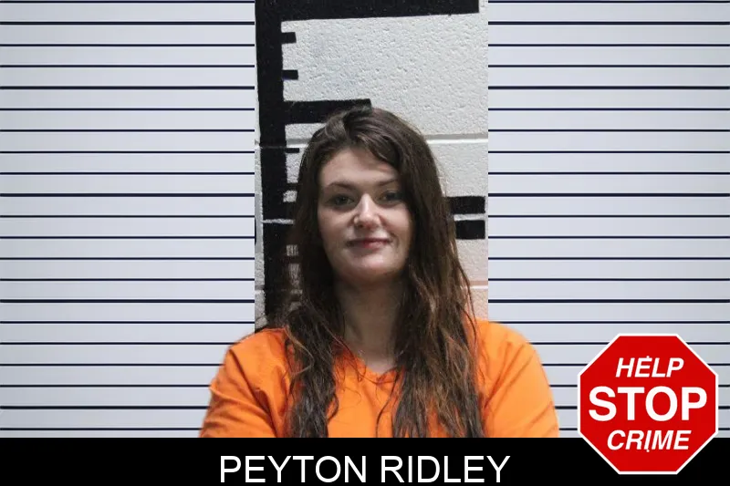Peyton Ridley mugshot