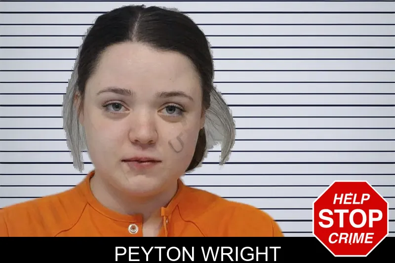 Peyton Wright mugshot