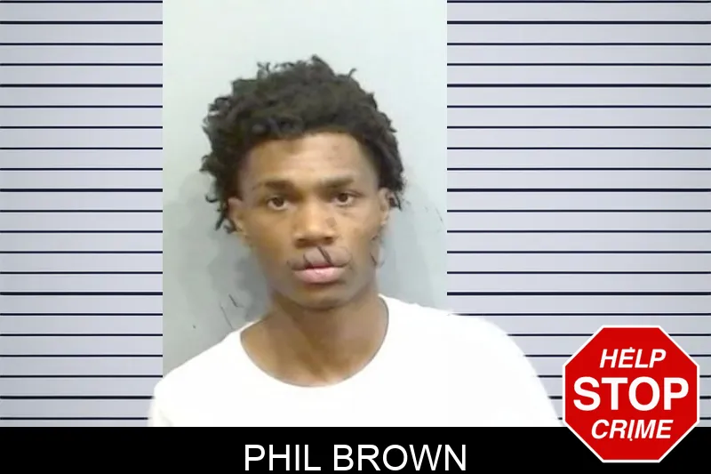 Phil Brown mugshot