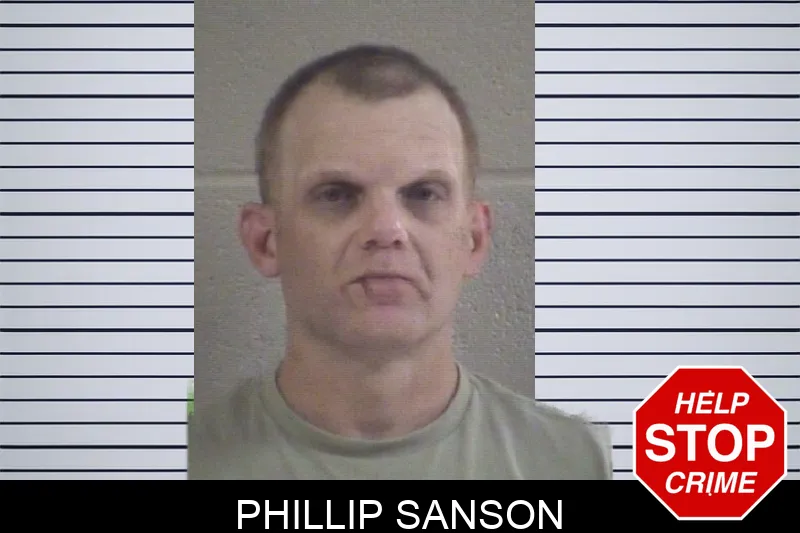 Phillip Sanson mugshot