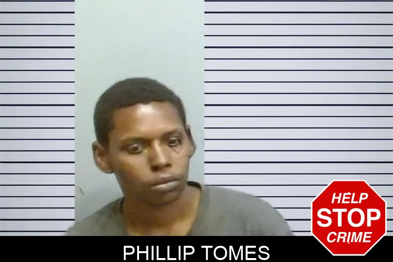 Phillip Tomes mugshot