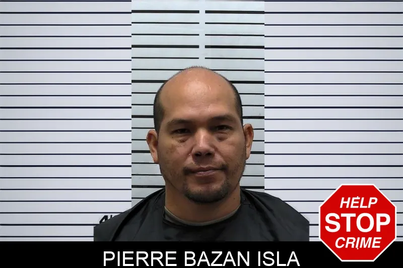 Pierre Bazan Isla mugshot