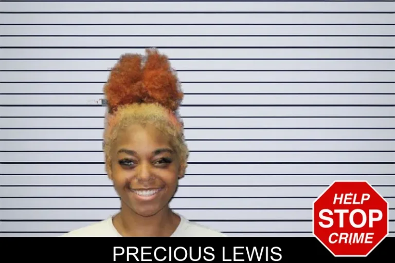 Precious Lewis mugshot – Thomas County , Georgia Precious Lewis