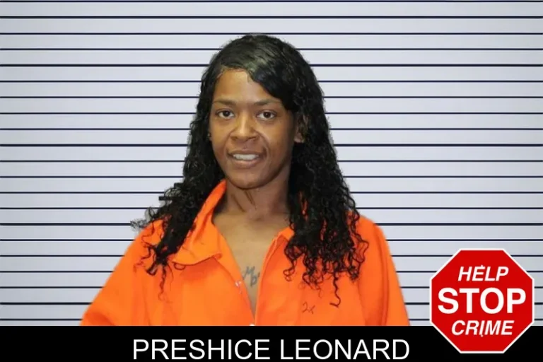 Preshice Leonard mugshot – Thomas County , Georgia Preshice Leonard