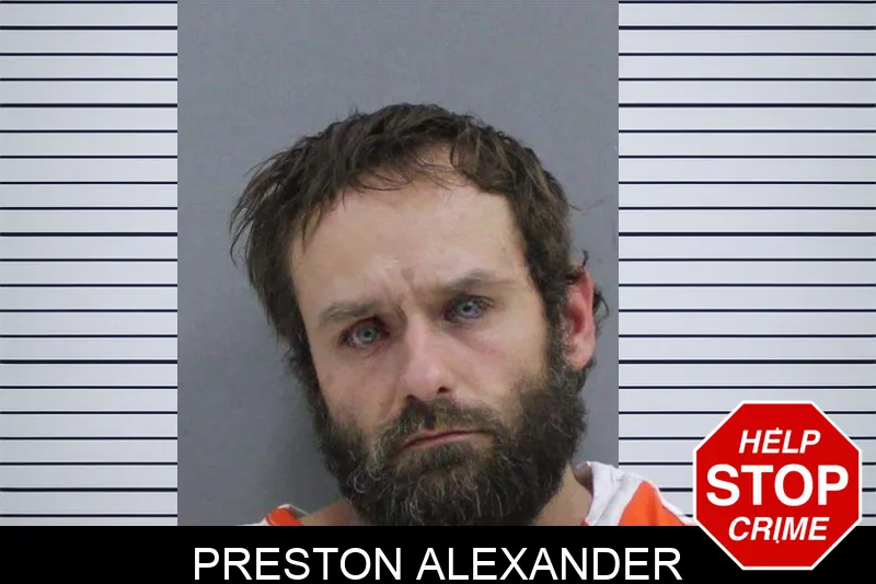 Preston Alexander mugshot
