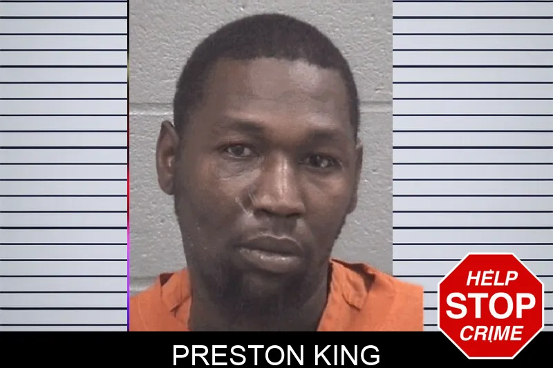 Preston King mugshot