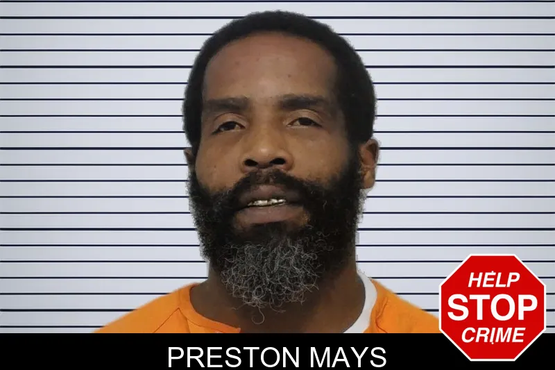 Preston Mays mugshot