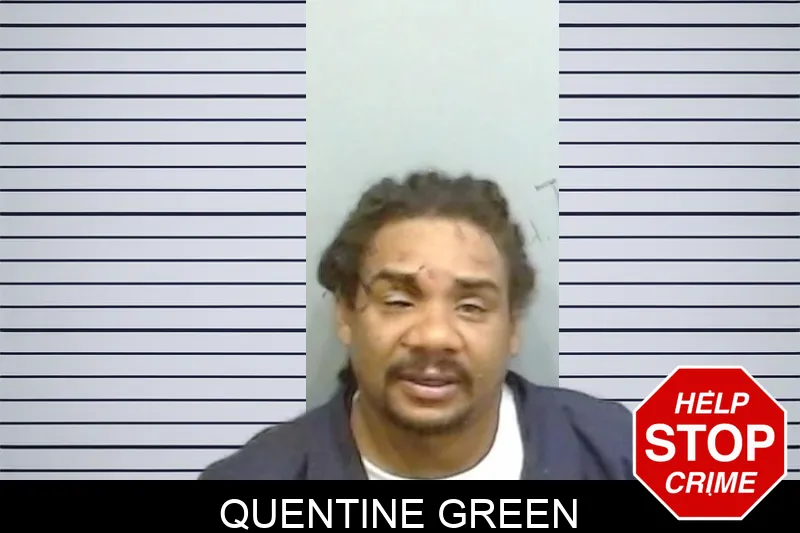 Quentine Green mugshot