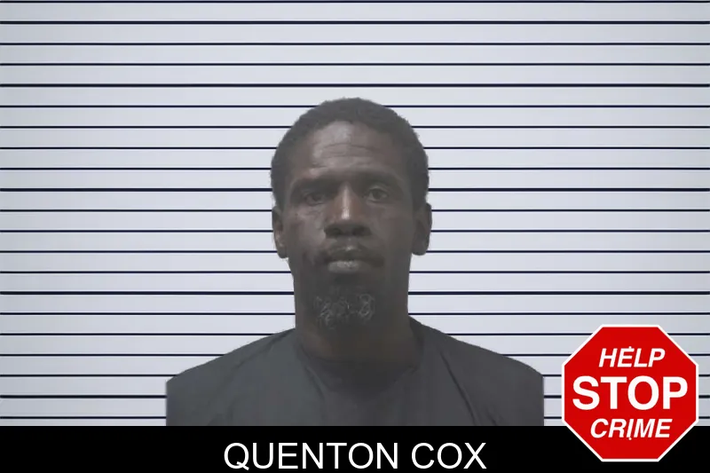 Quenton Cox mugshot