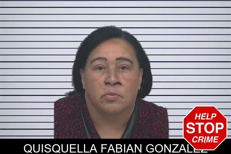 Quisquella Fabian Gonzalez mugshot
