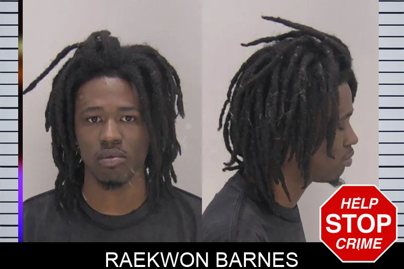 Raekwon Barnes mugshot
