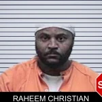Raheem Christian mugshot