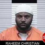 Raheem Christian mugshot