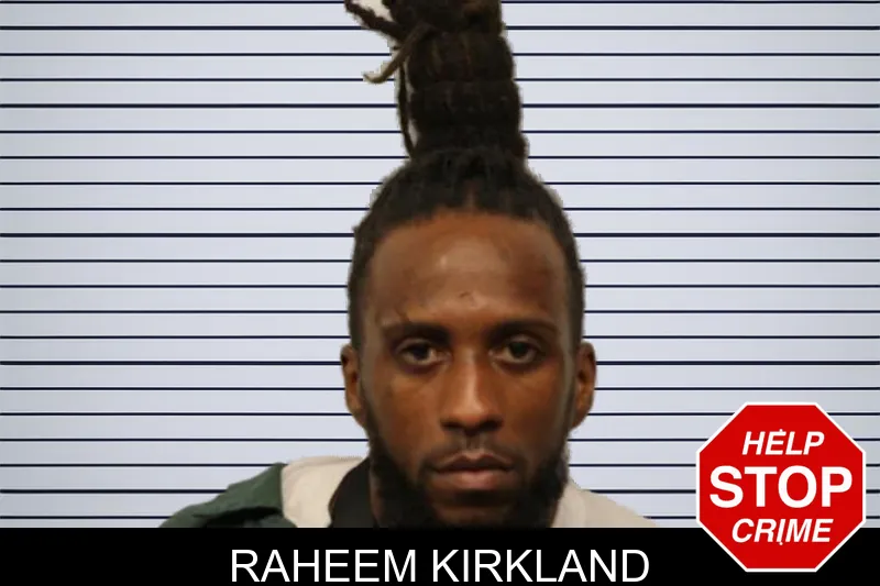 Raheem Kirkland mugshot
