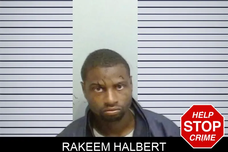 Rakeem Halbert mugshot