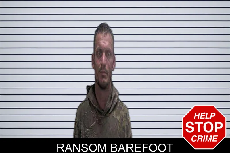 Ransom Barefoot mugshot