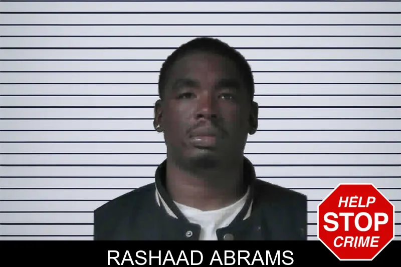 Rashaad Abrams mugshot