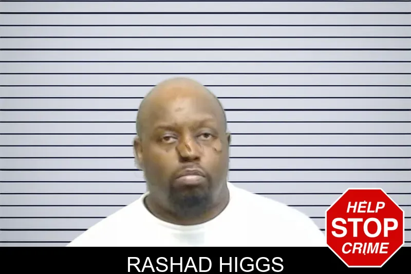 Rashad Higgs mugshot