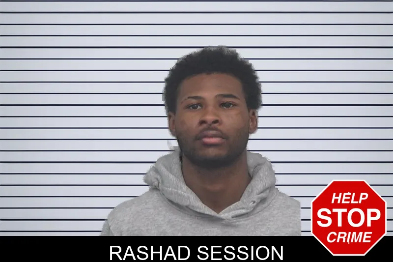 Rashad Session mugshot