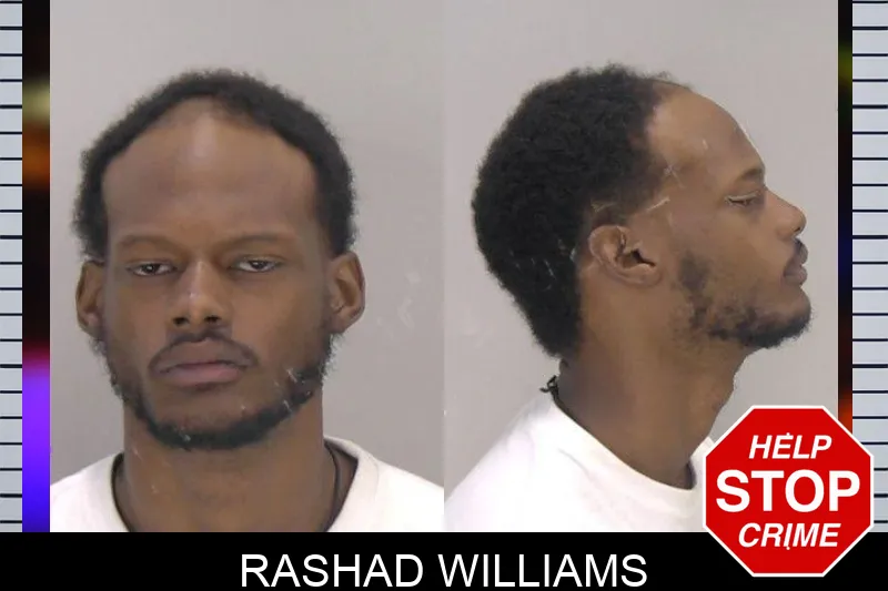 Rashad Williams mugshot