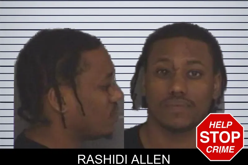 Rashidi Allen mugshot