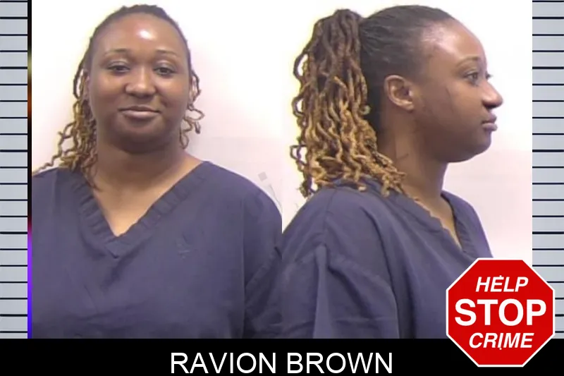 Ravion Brown mugshot