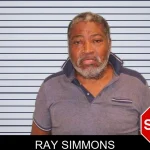 Ray Simmons mugshot