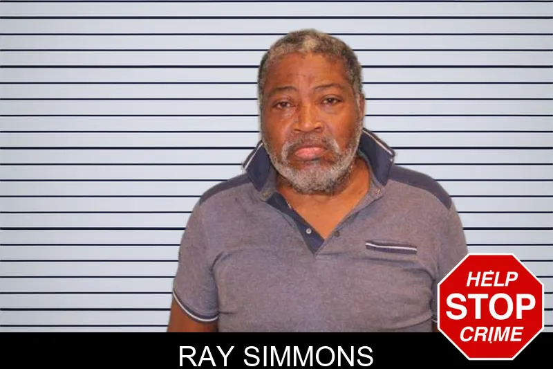 Ray Simmons mugshot