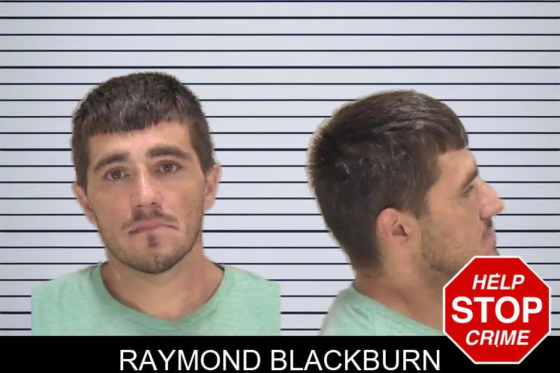 Raymond Blackburn mugshot
