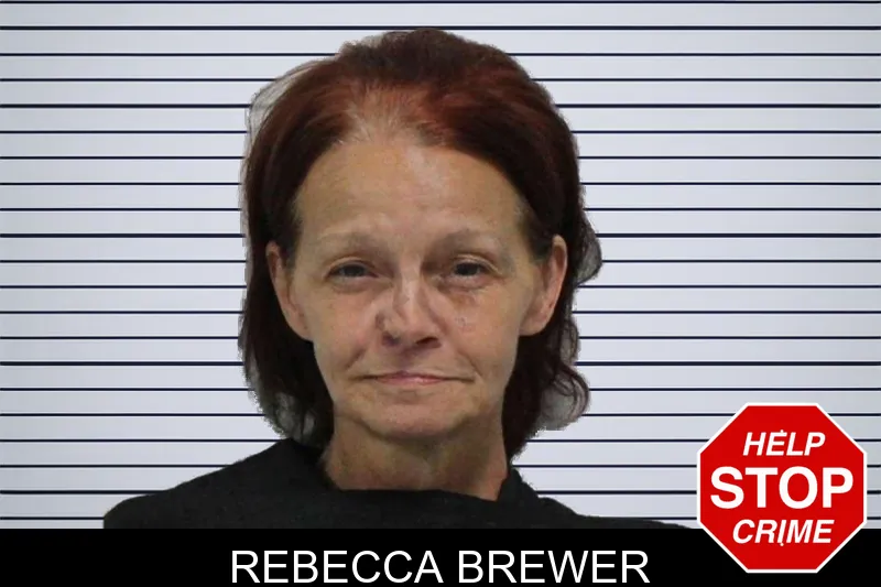 Rebecca Brewer mugshot