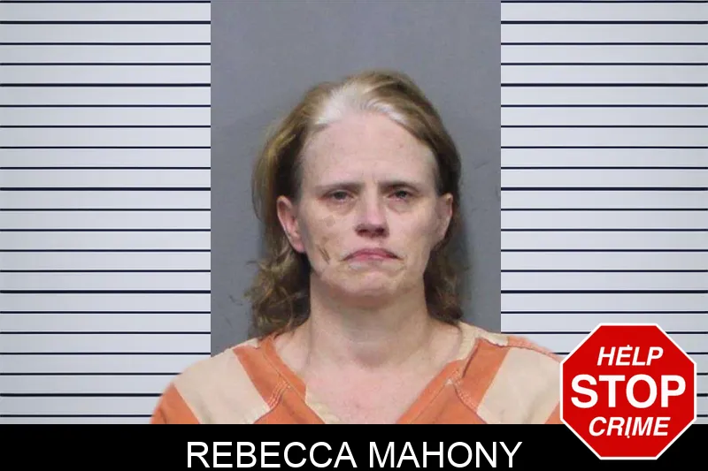 Rebecca Mahony mugshot