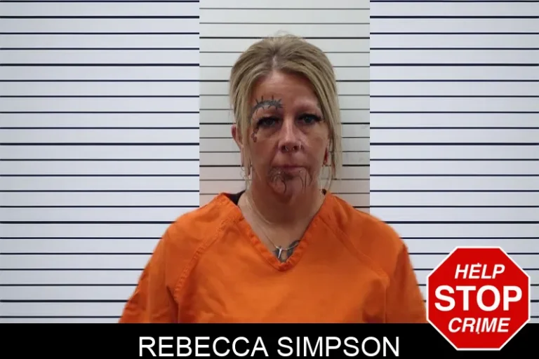 Rebecca Simpson mugshot – Pickens County , Georgia Rebecca Simpson