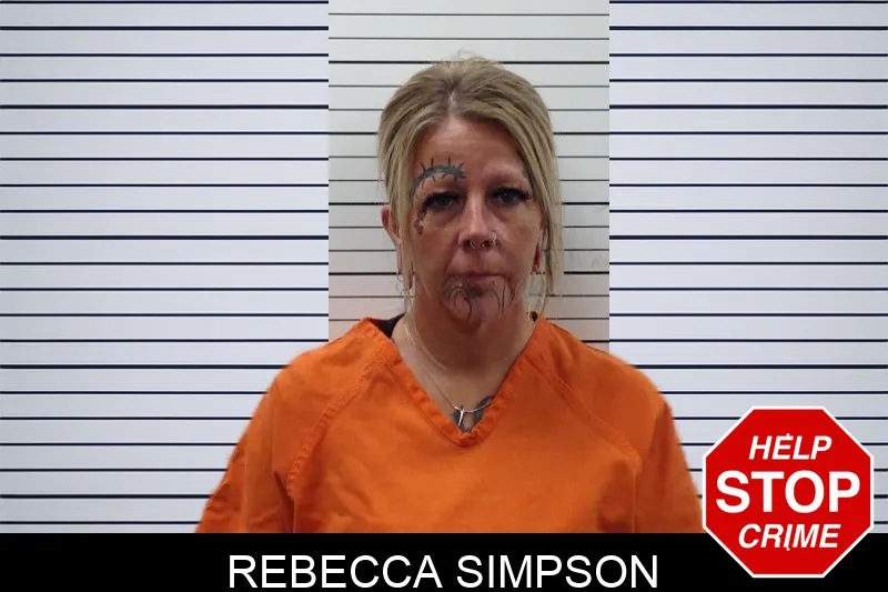 Rebecca Simpson mugshot