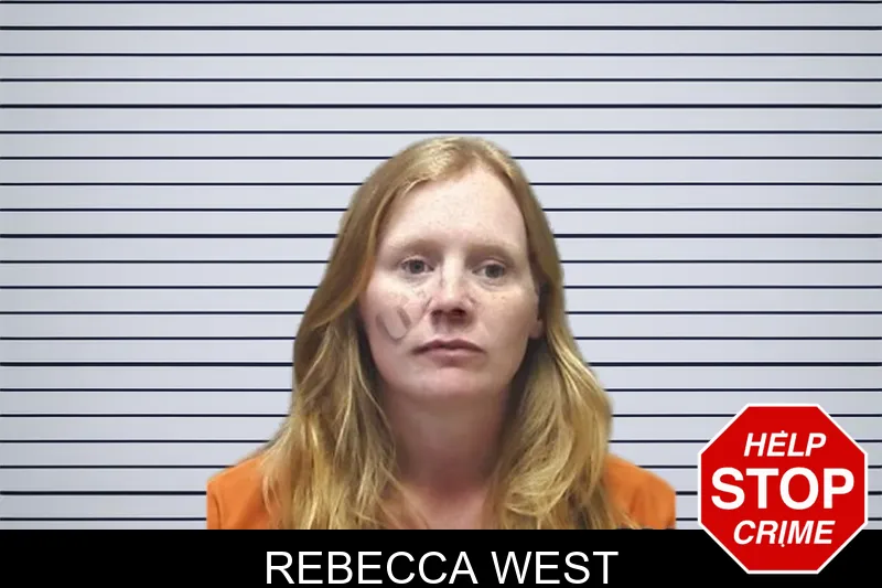 Rebecca West mugshot