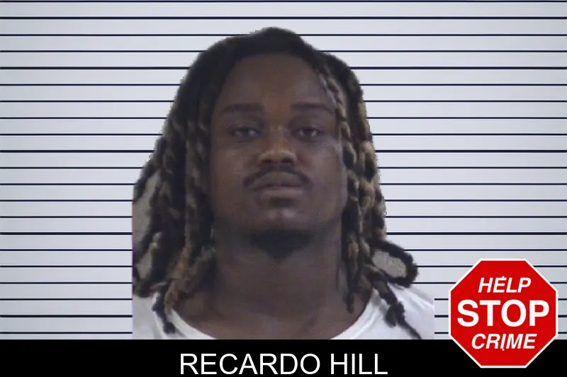 Recardo Hill mugshot