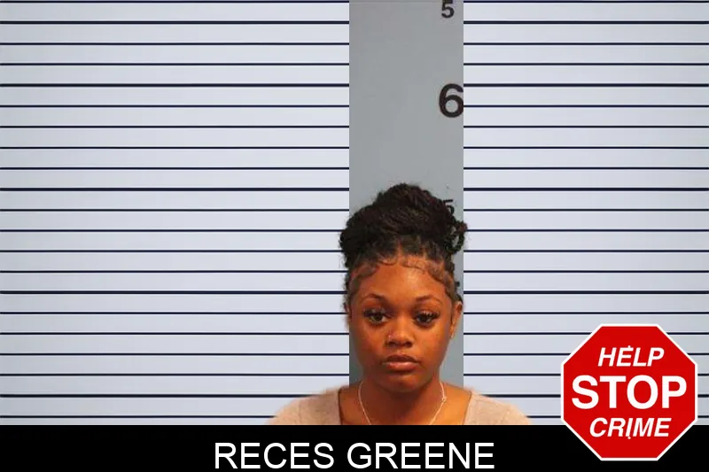 Reces Greene mugshot